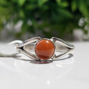 925 Sterling Silver Citrine Ring